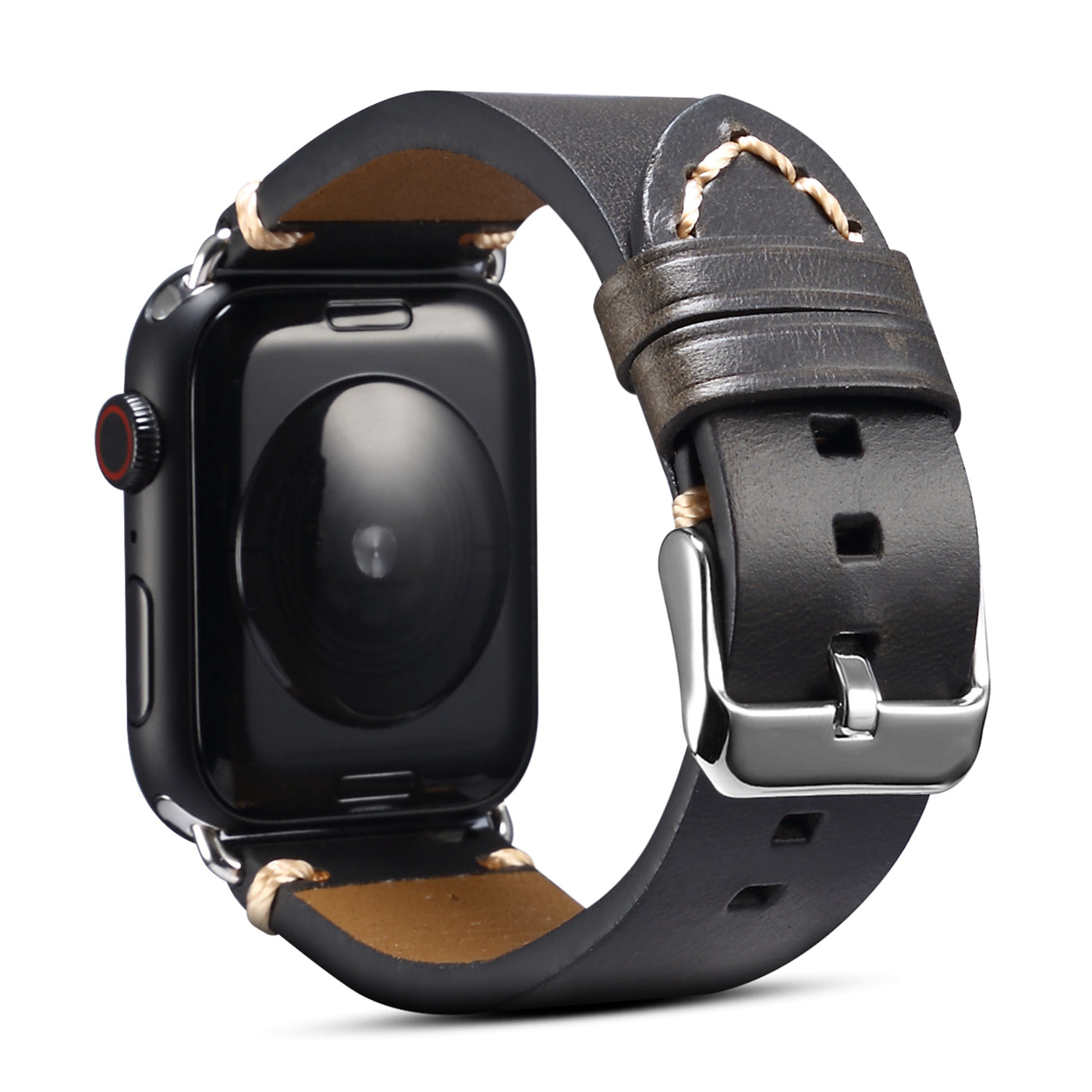 For Apple Watch Series 9 8 Aluminum 9 8 7 45mm Series 6 5 4 SE SE (2022) (2023) 44mm Series 3 2 1 42mm DOL Waxy Cowhide Leather Watch Band Adjustable Pin Buckle Wrist Strap Replacement For Apple Watch Series 9 8 Aluminum 9 8 7 45mm Series 6 5 4 SE SE (2022) (2023) 44mm Series 3 2 1 42mm DOL Waxy Cowhide Leather Watch Band Adjustable Pin Buckle Wrist Strap Replacement